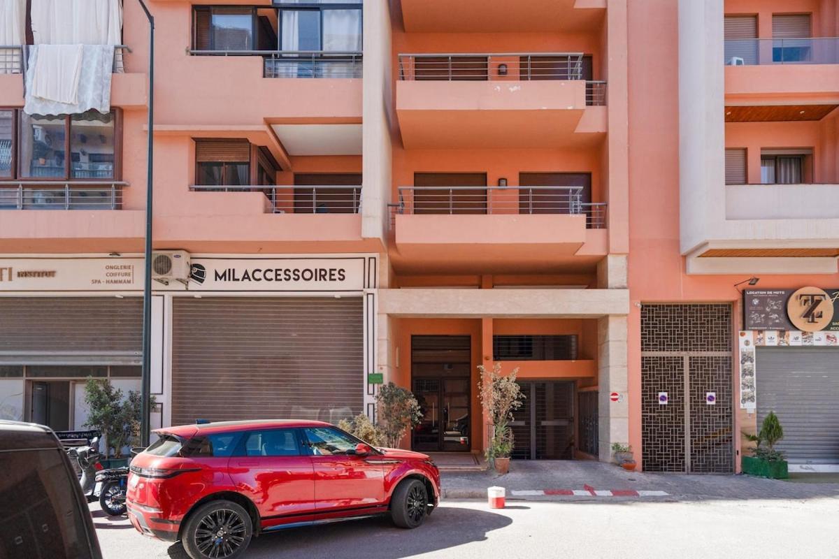 Appartement Downtown Gueliz Modern 1br Ac, Fast Wifi , Parking Marrakesh